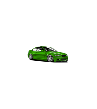 BMW M3 E46 Coupe  minta fehér pólón