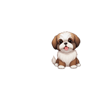 Aranyos kutya - Shih Tzu  minta neonsárga pólón