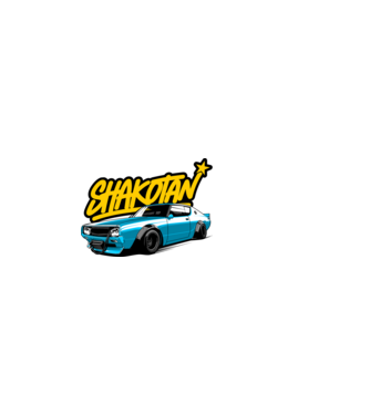 Shakotan Style  minta világos rózsaszín pólón