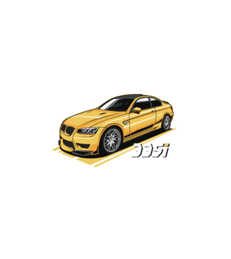 BMW 335i M-Power minta fekete pólón