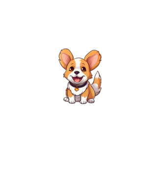 Aranyos Pembroke Welsh Corgi  minta fehér pólón