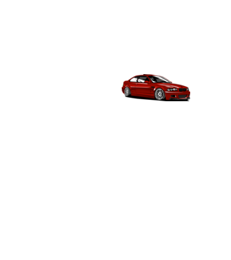 BMW M3 E46 Coupe  minta neonsárga pólón