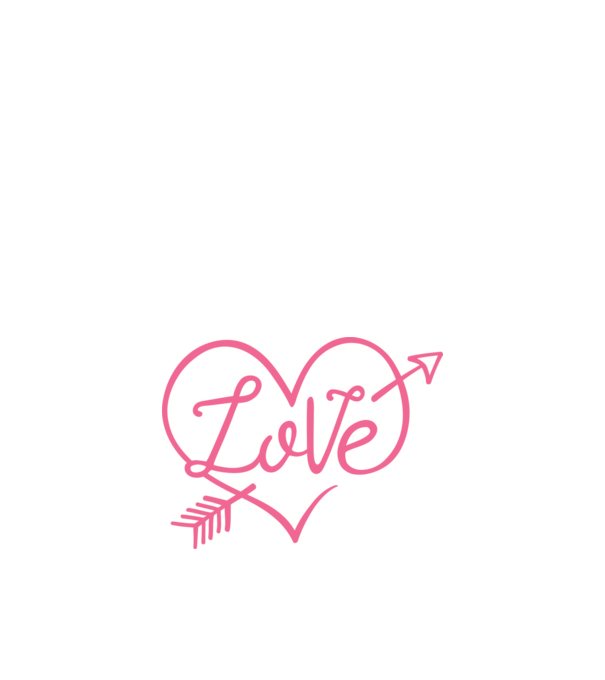 Love - Szerelem, Szeretet minta fekete pólón