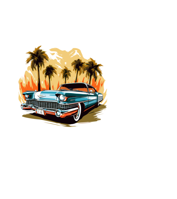 Cadillac minta fekete pólón