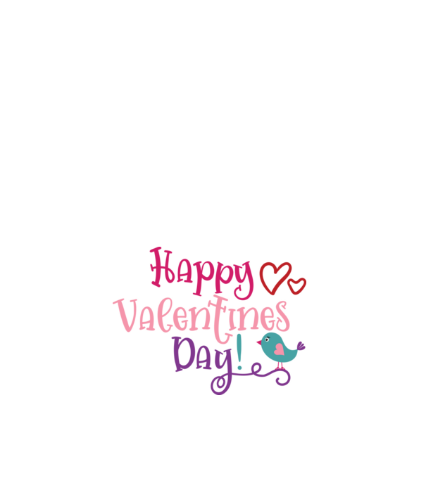 Boldog Valentin-napot - Happy Valentines Day! minta fehér pólón