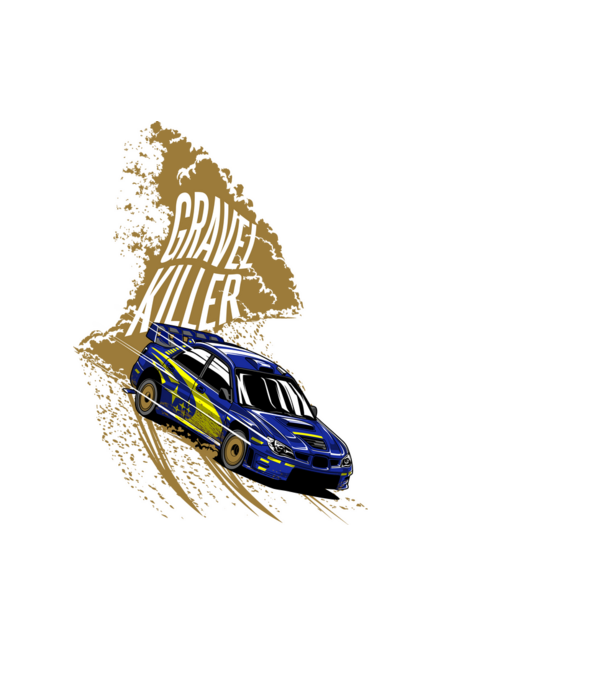 Subaru Impreza WRC minta fekete pólón
