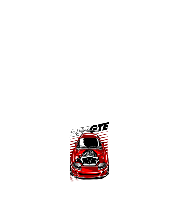 Toyota Supra 2JZ-GTE minta fehér pólón