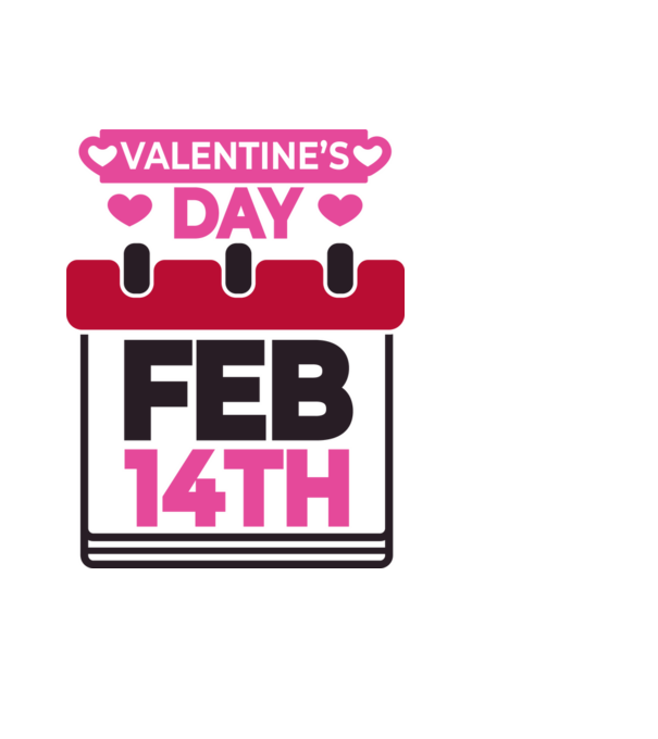 Valentine's Day - Valentin nap  minta fekete pólón