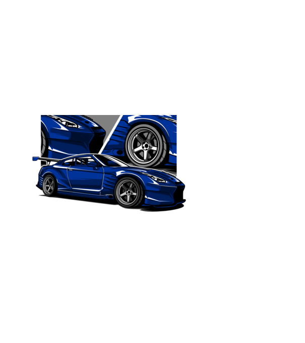 Nissan GT-R  minta fekete pólón
