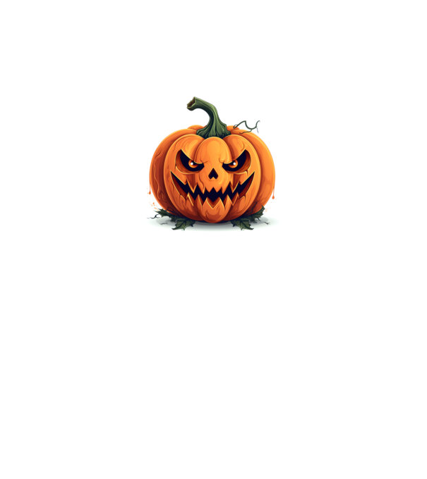 Halloween tök minta fekete pólón