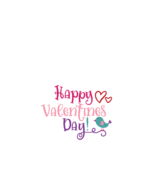 Boldog Valentin-napot - Happy Valentines Day! minta fekete pólón