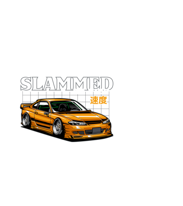 Nissan Silvia minta fekete pólón