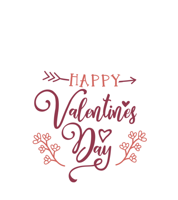 Happy Valentine's Day - Boldog Valentin-napot! minta fekete pólón
