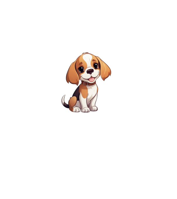 Aranyos kiskutya - Beagle minta homokszín pólón