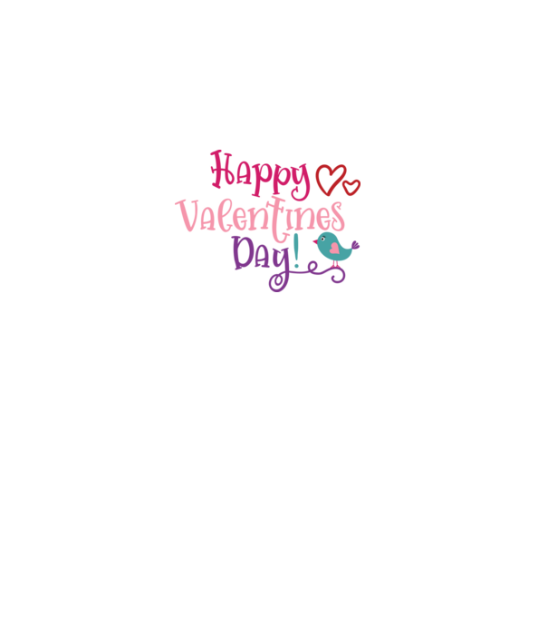 Boldog Valentin-napot - Happy Valentines Day! minta fekete pólón