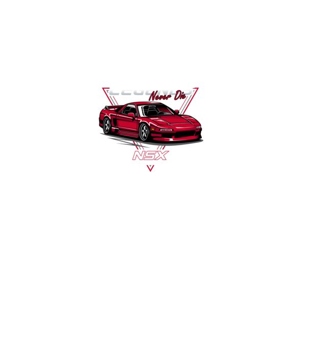 Honda NSX minta fekete pólón