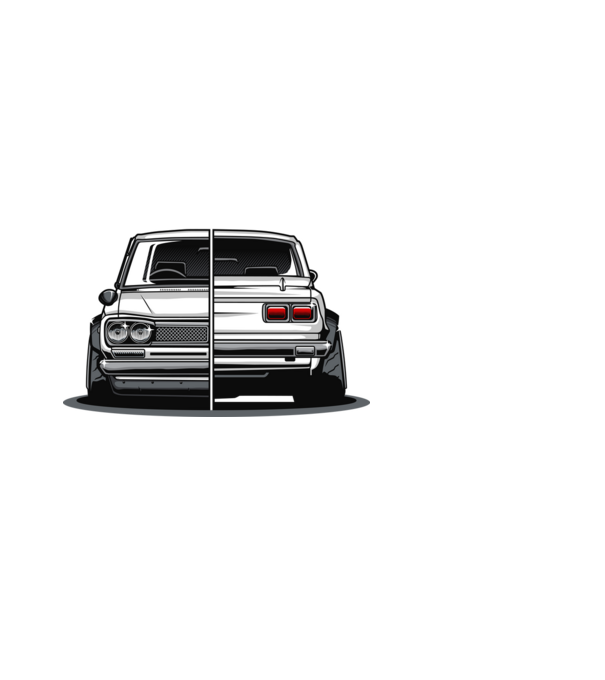 Nissan Hakosuka GTR minta fekete pólón