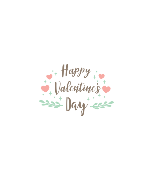 Boldog Valentin-napot - Happy Valentines Day! minta fekete pólón