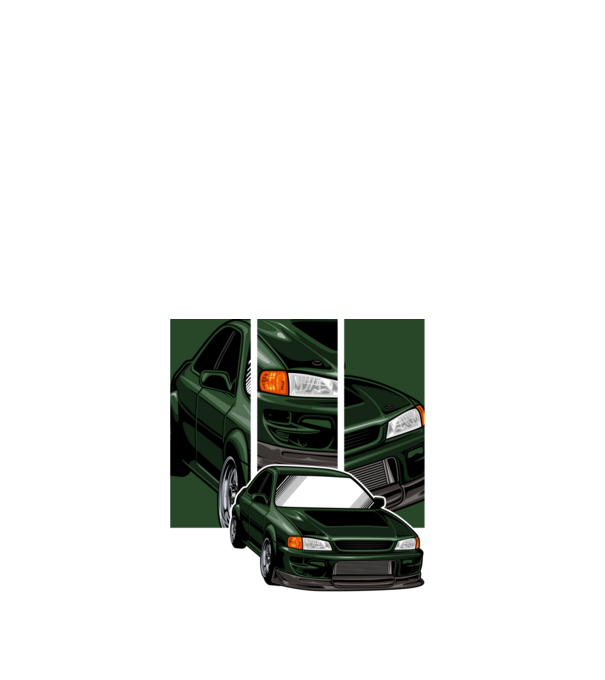 Subaru Impreza minta fehér pólón