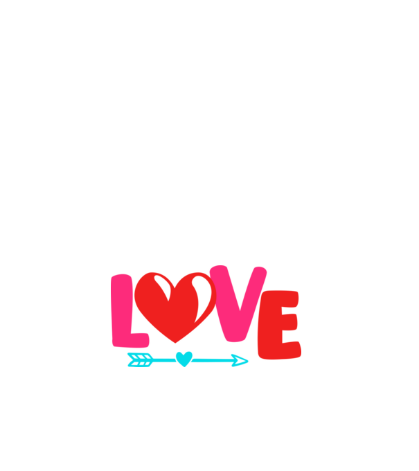 Love - Szerelem, Szeretet minta fehér pólón