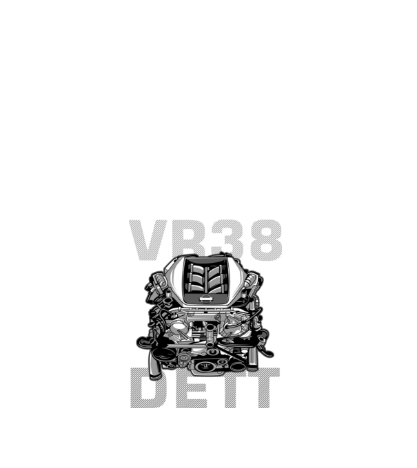 Nissan VR38 DETT Engine (motor)_2 minta fehér pólón