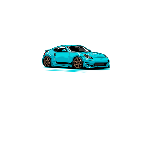 Nissan 370Z minta fekete pólón