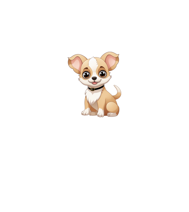 Aranyos kiskutya - Chihuahua minta királykék pólón