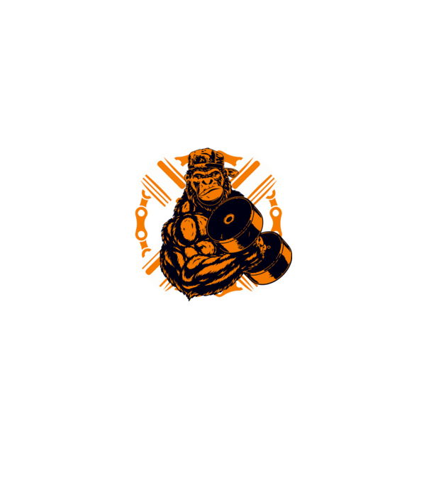 You Can't Fake Strong minta sötétkék pólón