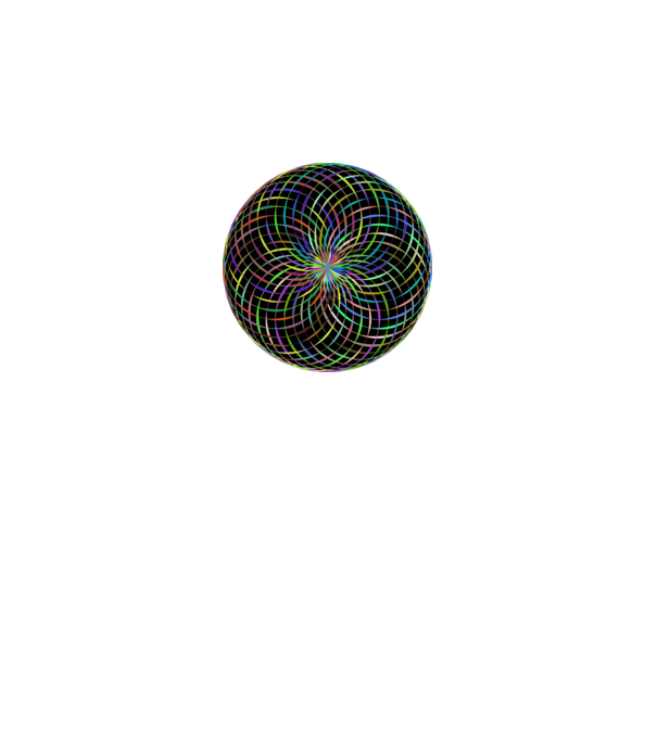 Mandala minta királykék pólón
