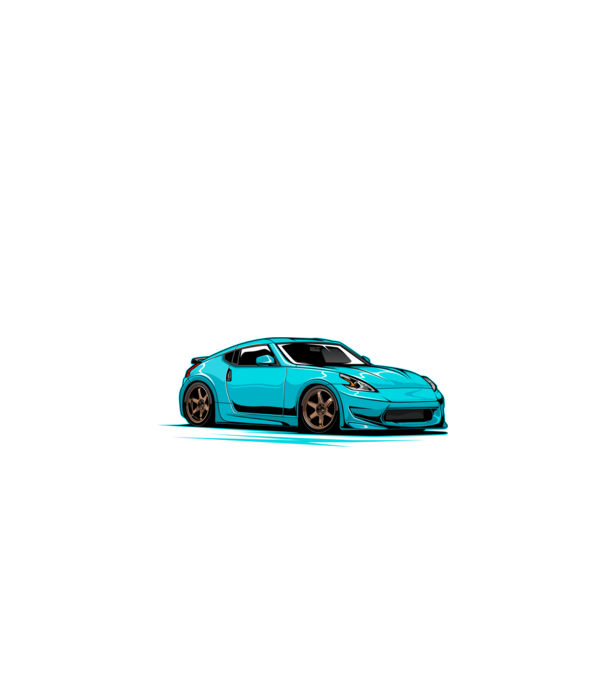 Nissan 370Z minta fekete pólón