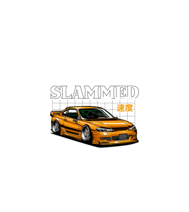 Nissan Silvia minta fekete pólón
