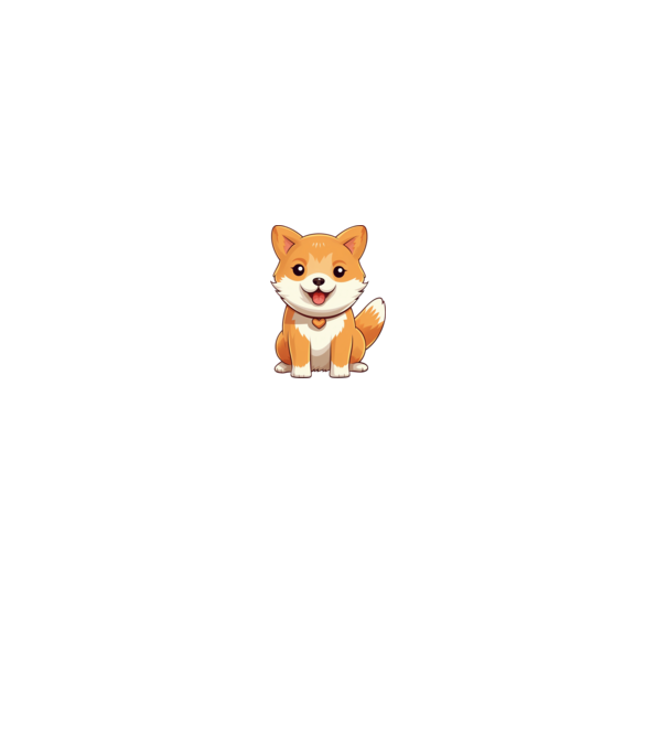 Aranyos kiskutya - Shiba Inu minta szürke pólón