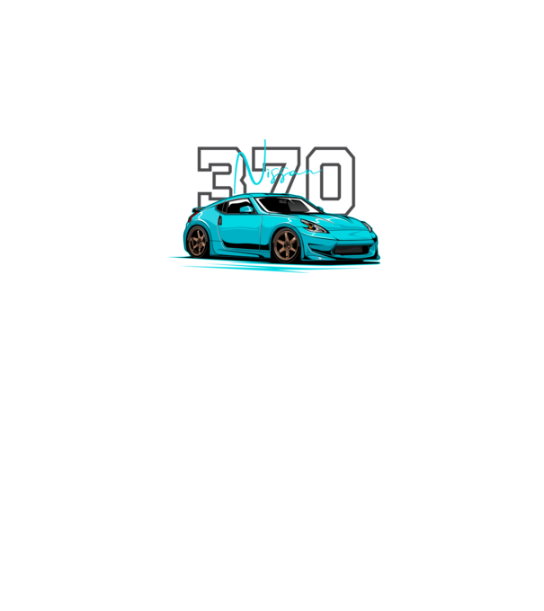 Nissan 370Z minta fekete pólón