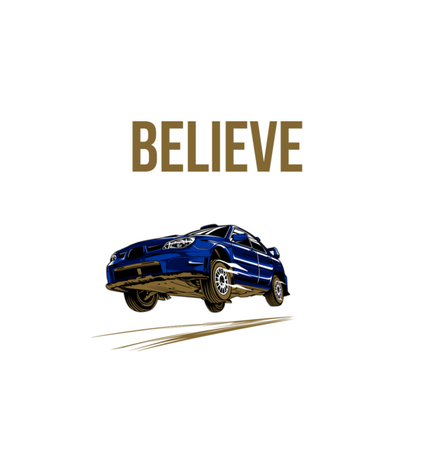 Subaru Impreza WRX STi minta fehér pólón