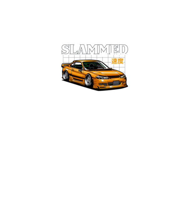 Nissan Silvia minta fekete pólón