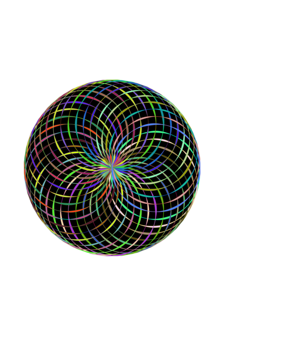 Mandala minta fekete pólón