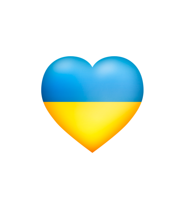 Ukrajna minta fehér pólón