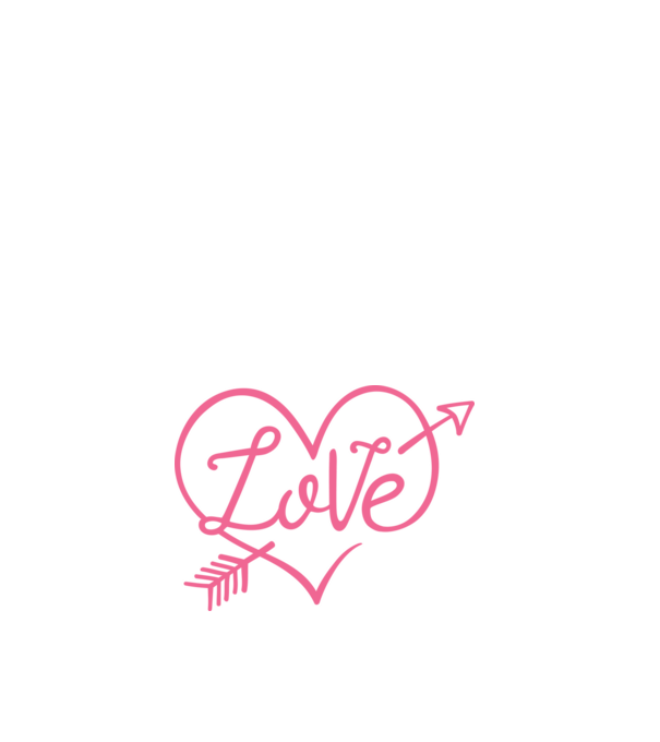 Love - Szerelem, Szeretet minta fehér pólón