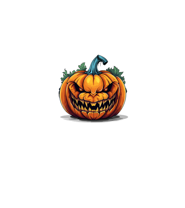 Halloween tök minta szürke pólón