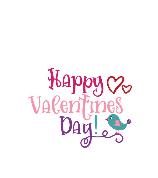Boldog Valentin-napot - Happy Valentines Day! minta fekete pólón