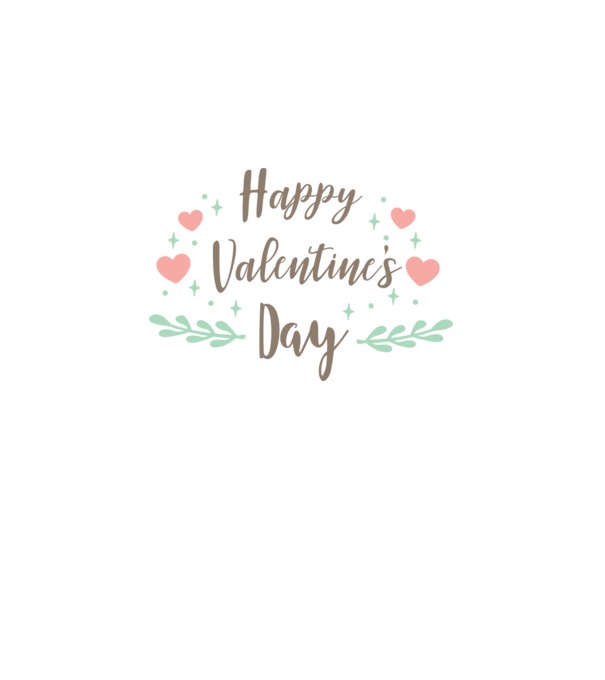 Boldog Valentin-napot - Happy Valentines Day! minta fekete pólón