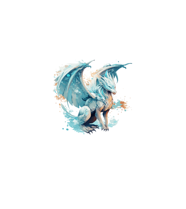Sárkány - Dragon minta szürke pólón