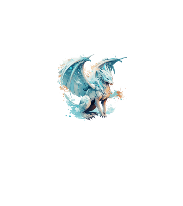 Sárkány - Dragon minta szürke pólón
