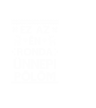 Ez az én ronda ünnepi pólóm minta fekete pólón