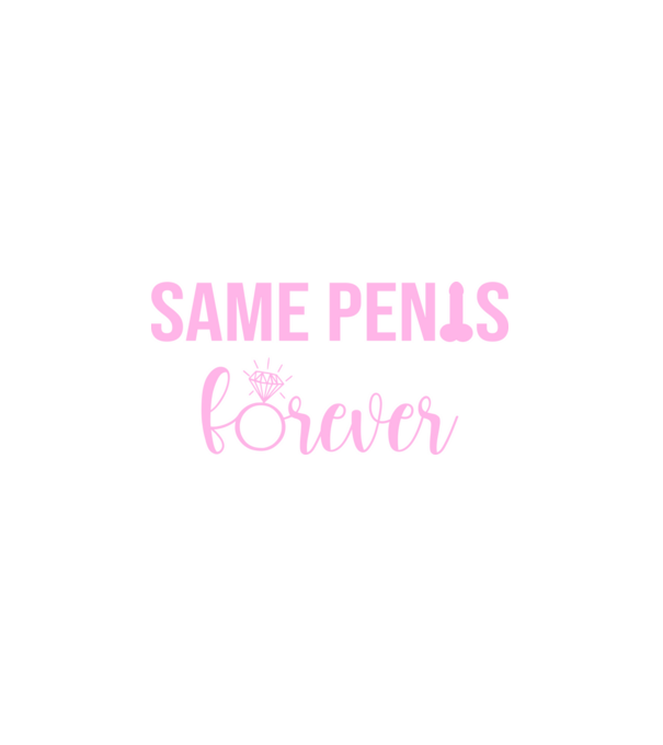 Same penis forever minta fehér pólón
