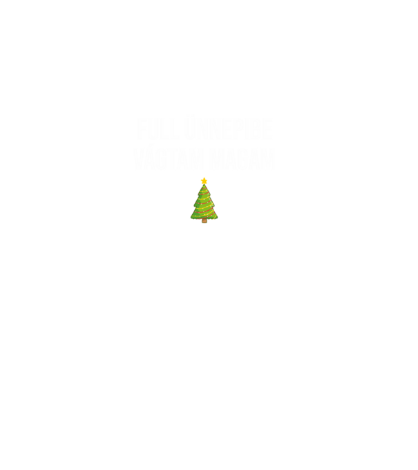 Full ünnepibe vágtam magam minta fekete pólón