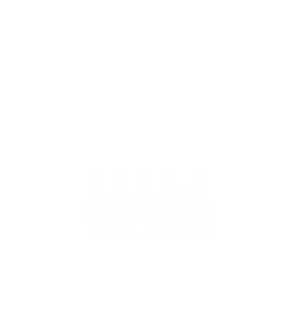 This Is The Way - Beatles minta fekete pólón