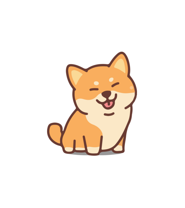 Cuki Shiba inu minta fehér pólón