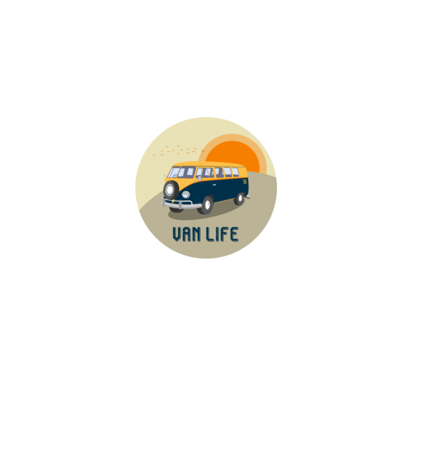 Van life 1 - Volkswagen minta fekete pólón