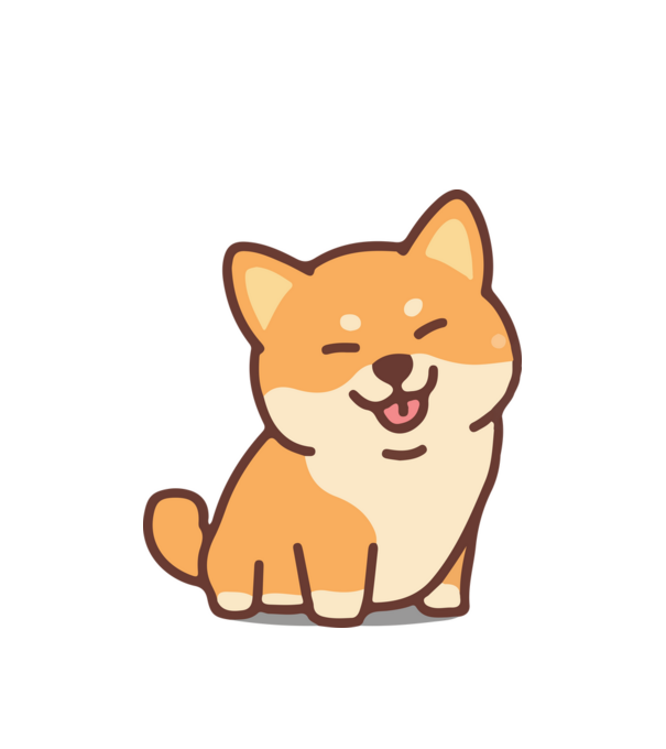 Cuki Shiba inu minta fehér pólón